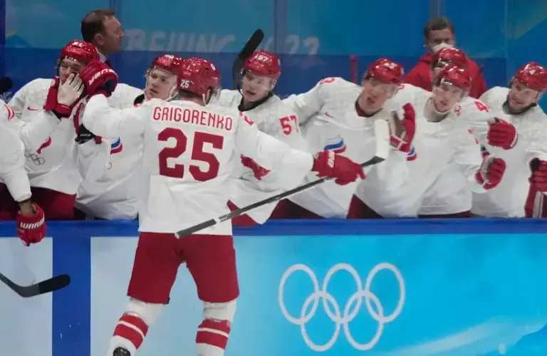 2022 Olympic Ice Hockey Mikhail Grigorenko