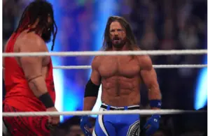 AJ Styles inducted into WWE Hall of Fame.