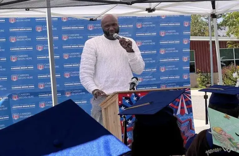 Lamar Odom Speaks At Sierra Nevada Job Corps