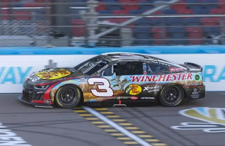RCR; Oct 31, 2025; Avondale, Arizona, USA; NASCAR Cup Series driver Austin Dillon (3) during practice for the NASCAR Championship race at Phoenix Raceway.