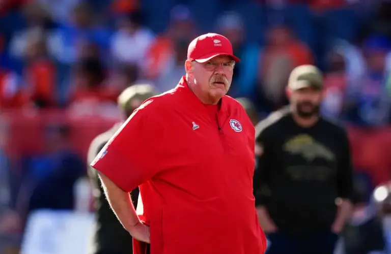 Kansas City Chiefs head coach Andy Reid.