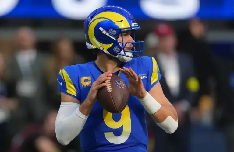 Los Angeles Rams quarterback Matthew Stafford.