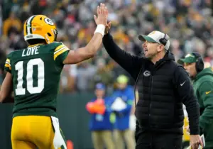 Green Bay Packers Matt LaFleur & Jordan Love