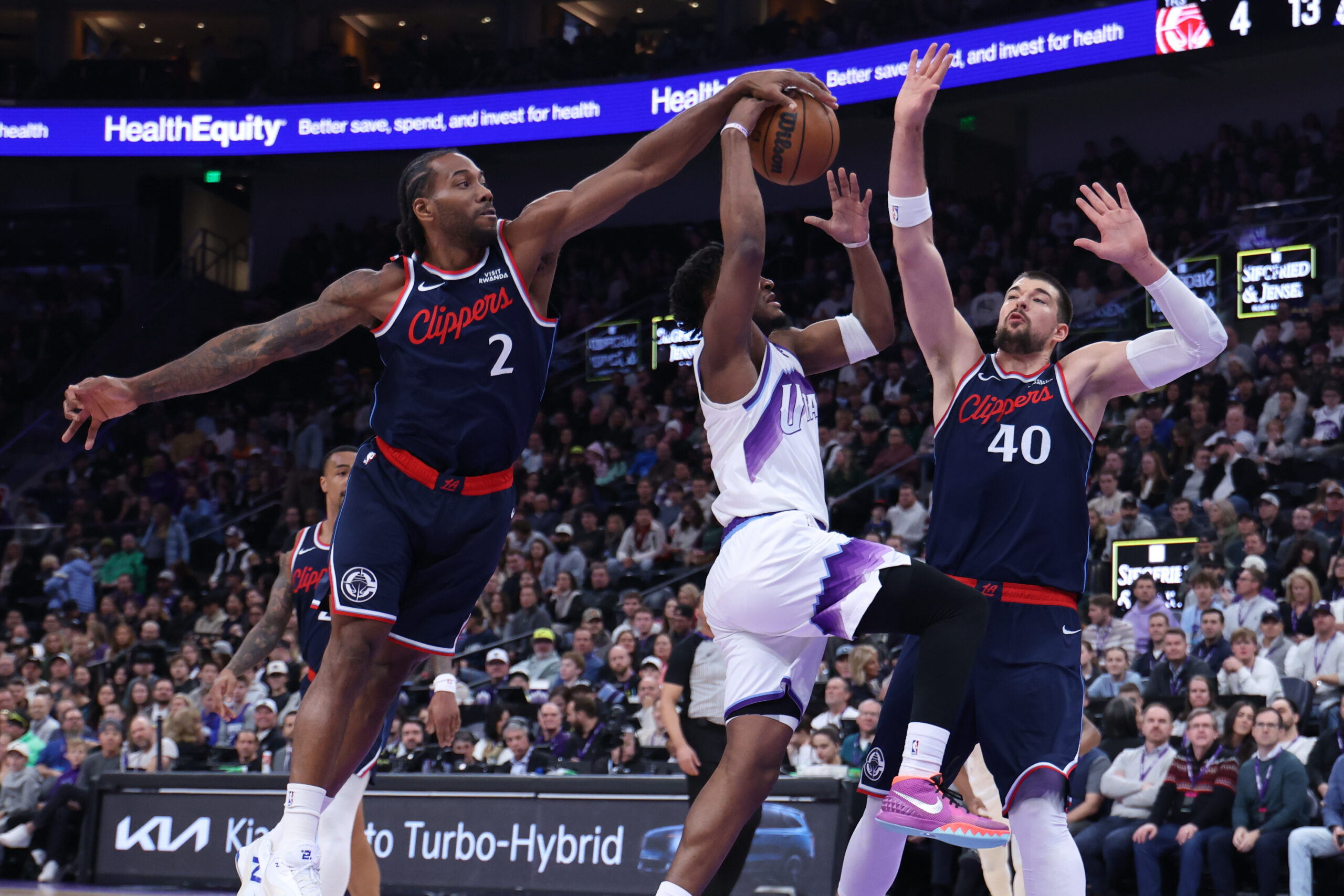 Clippers Kawhi Leonard vs. Jazz