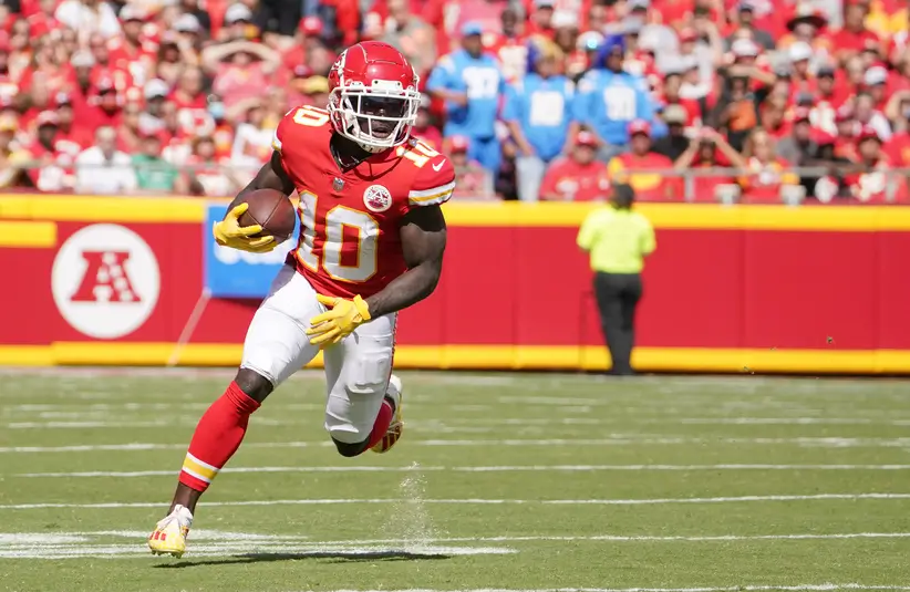 Kansas City Chiefs wide receiver Tyreek Hill.