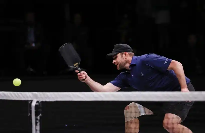 Roddick playing padel
