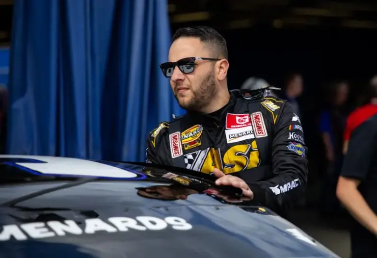 Feb 17, 2024; Daytona Beach, Florida, USA; ARCA Series driver Justin Bonsignore (30) during the ARCA 200 at Daytona International Speedway