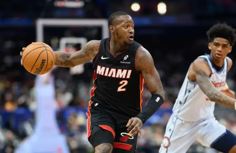 Terry Rozier Miami Heat Playing Against Washington Wizards
