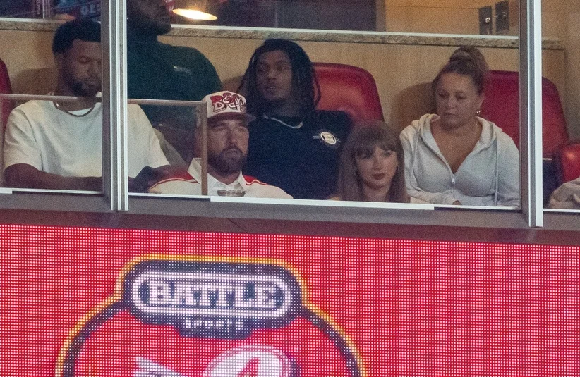 Taylor Swift and husband Trevor Kelce