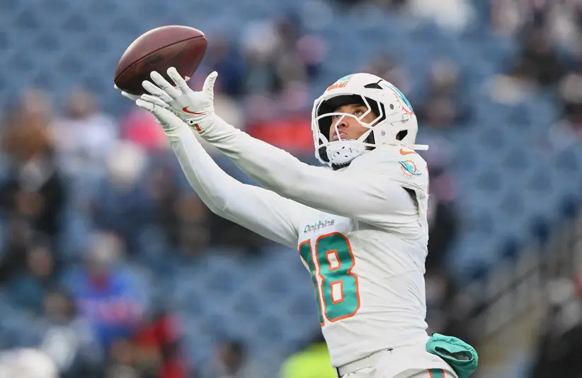 Miami Dolphins wide receiver Nick Westbrook-Ikhine.