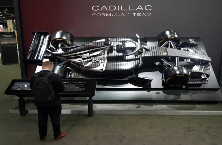 Cadillac F1 car