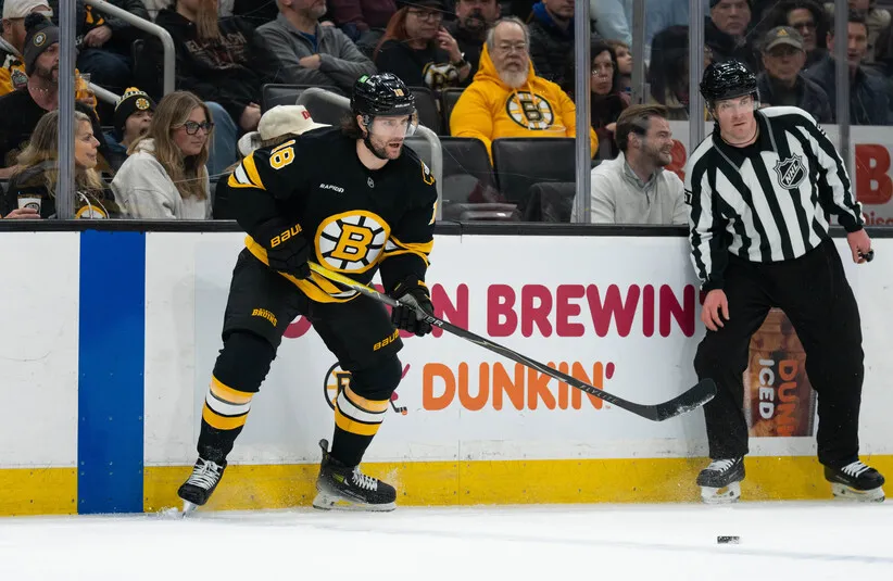 Boston Bruins center Pavel Zacha