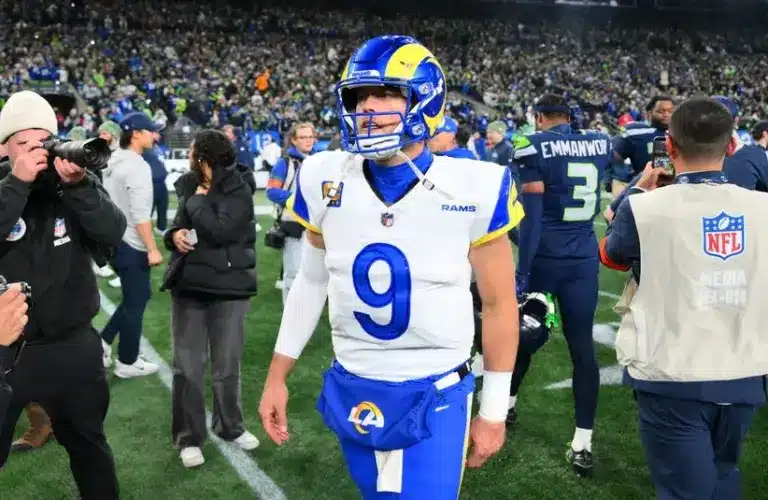 Los Angeles Rams quarterback Matthew Stafford