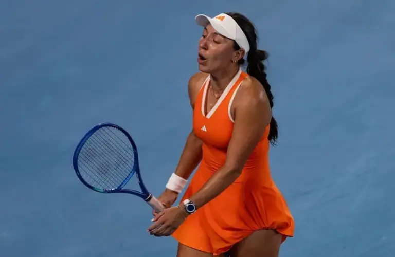 Jessica Pegula of United States in action