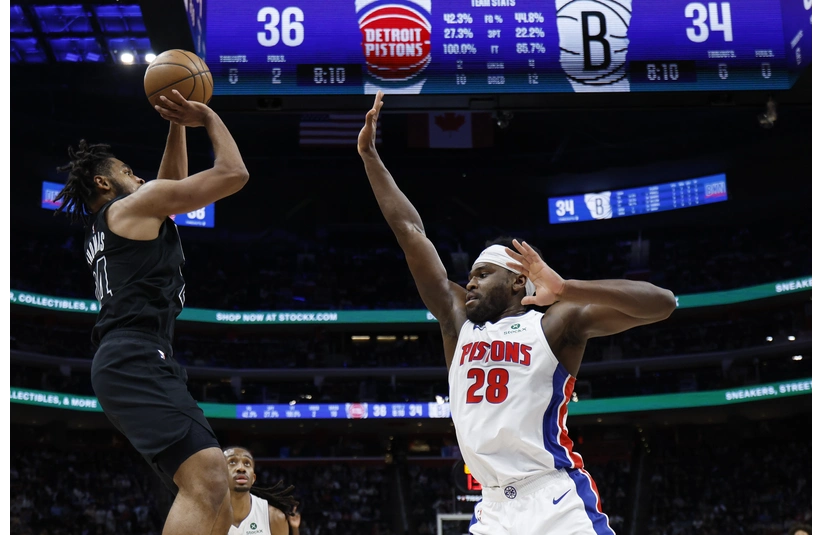 Newly signed Buck guard Cam Thomas vs Pistions on Febuary 1st.