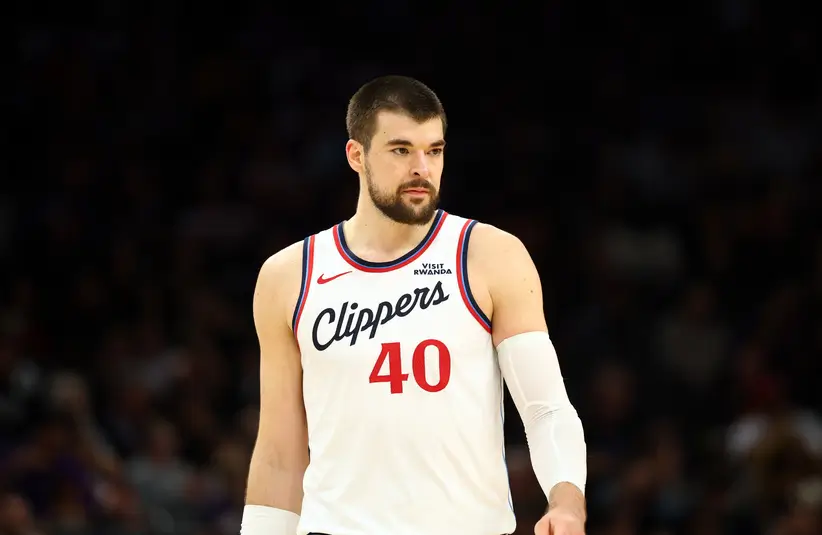 Los Angeles Clippers center Ivica Zubac