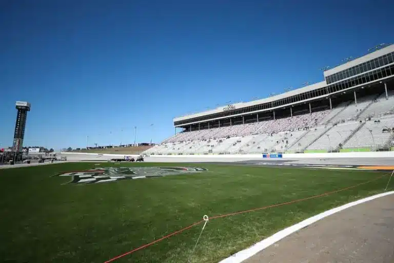 Feb 22, 2026; Hampton, Georgia, USA; A general view of the track at EchoPark Speedway.