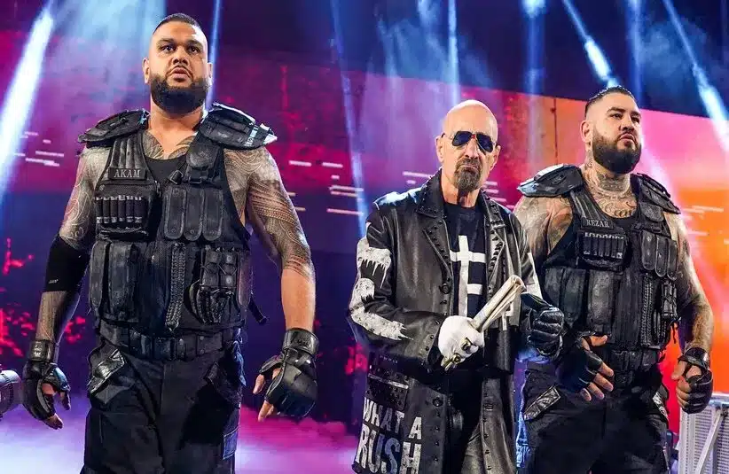 AOP Akam & Rezar with Paul Ellering WWE