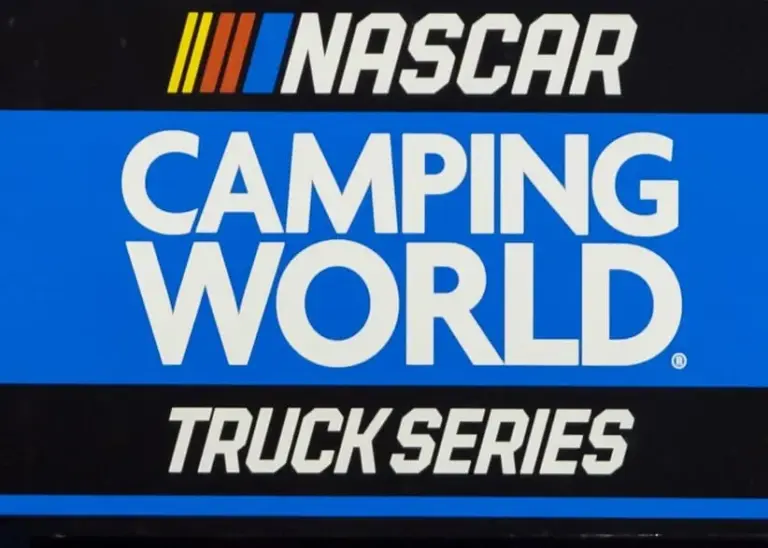 Nov 4, 2022; Avondale, Arizona, USA; Detailed view of the Camping World Truck Series championship trophy during the Lucas Oil 150 Truck Series Championship at Phoenix Raceway.