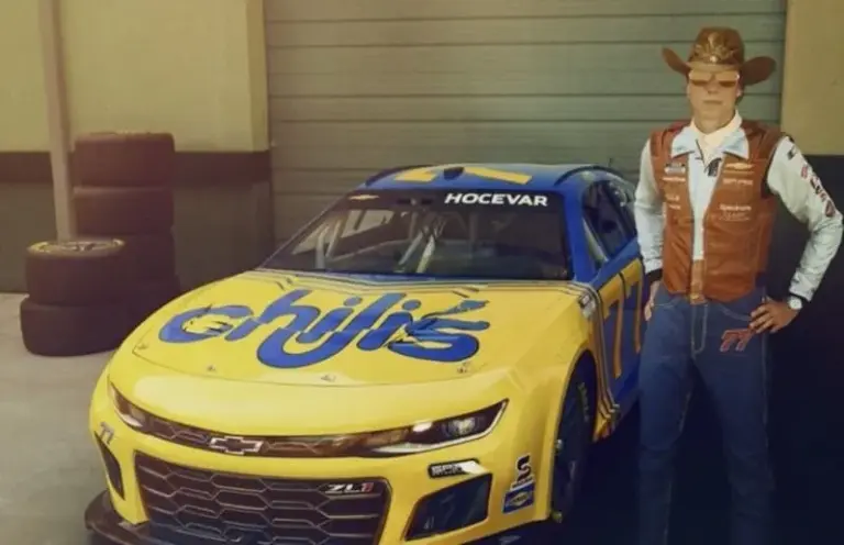 Carson Hocevar Darlington tribute paint scheme for the late Dale Earnhardt Sr.