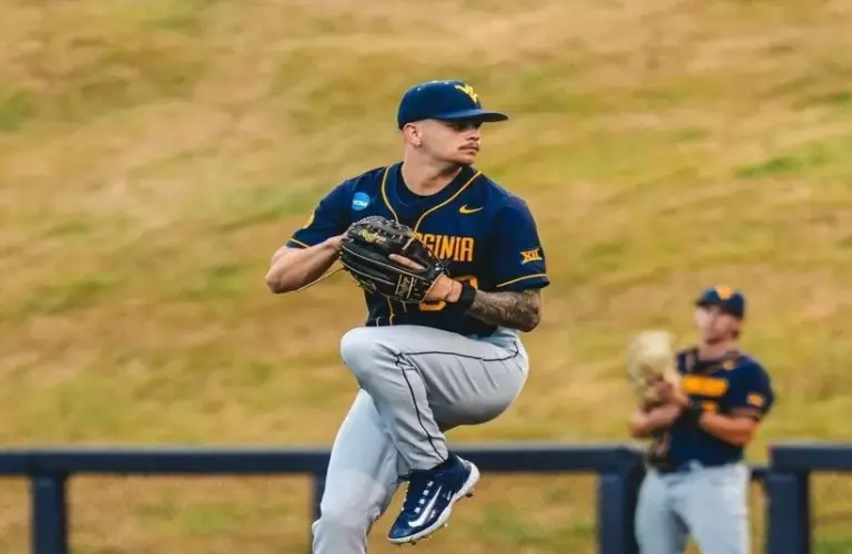 Chase Meyer Pitcher From West Virginia University Baseball