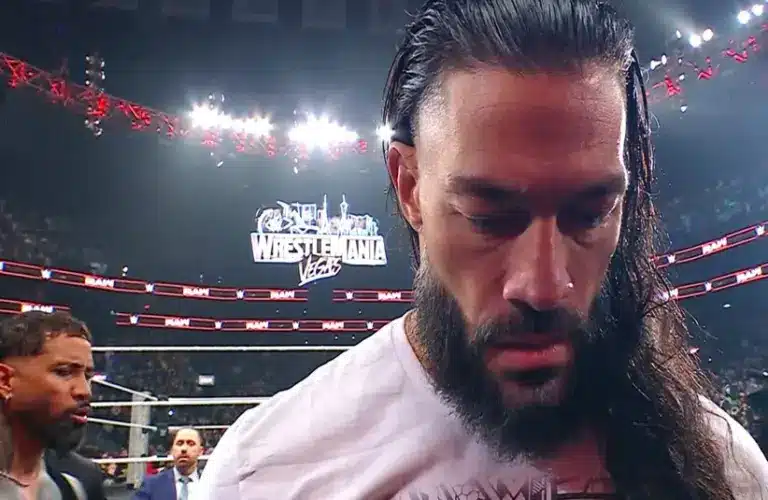 Roman Reigns on Monday Night Raw.