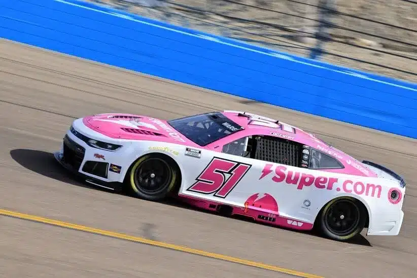 NASCAR; Rick Ware Racing partnership with Super.com