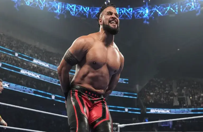 Tama Tonga In The Ring During A Match On SmackDown