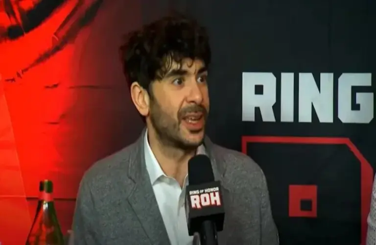 Tony Khan At Ring of Honor Press Conference