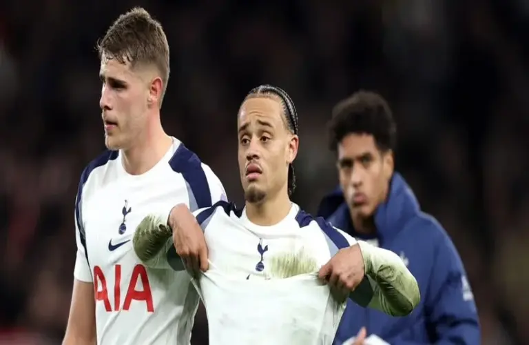 Tottenham players suffering