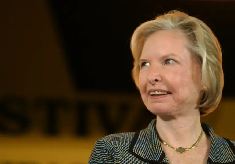 May 20, 2006; Indianapolis, IN, USA; Janet Guthrie, the first woman ever to compete at the Indianapolis 500, was one of three legends who spoke at the 500 Festival Breakfast Saturday, May 20, 2006 at the Indianapolis Motor Speedway.