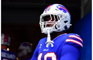 Von Miller before the game against the Rams, Green Bay Packers
