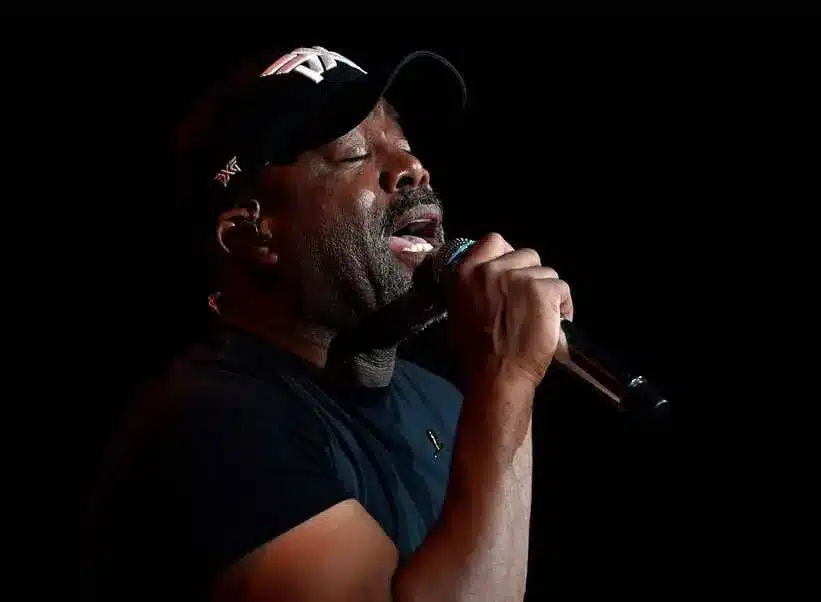 Darius Rucker performs during the 14th annual Darius Rucker and Friends concert at the Ryman Auditorium Monday, June 5, 2023, in Nashville, Tenn. The event unofficially kicks off the week of CMA Fest in Nashville and has raised more than three million for the St. Jude Children s Research Hospital.