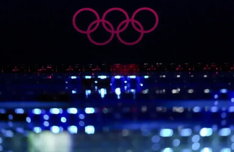 Olympics logo in Paris Games 2024