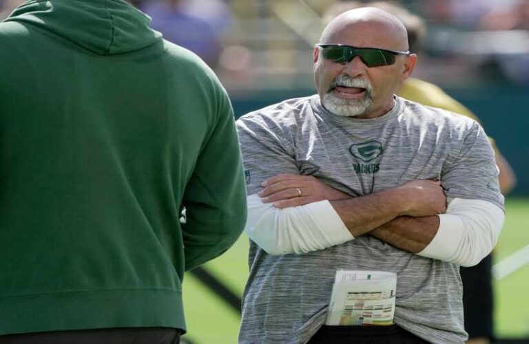 Former Packers assistant head coach and special teams coordinator Rich Bisaccia who has now returned to Clemson was seen during a joint practice with the Seattle Seahawks.