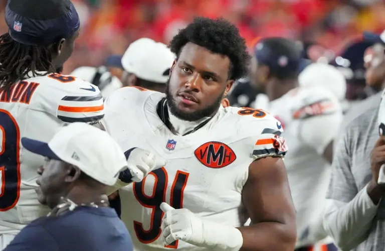 Defensive linemen Chris Williams during last season.