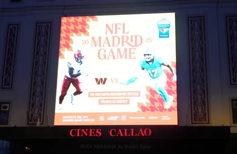 The Atlanta Falcons are going to Madrid.