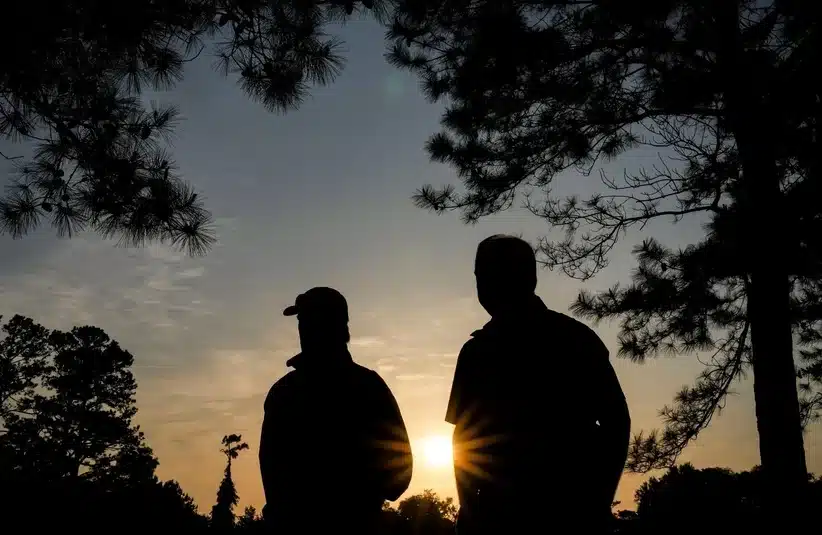 2026 Golf Masters crowd, Robert MacIntyre