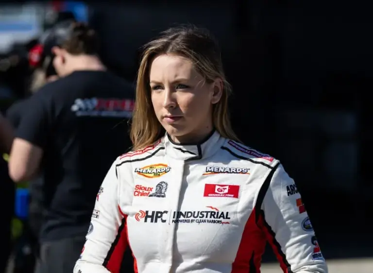 Feb 13, 2026; Daytona Beach, Florida, USA; ARCA Series driver Logan Misuraca (86) during qualifying for the General Tire 200 at Daytona International Speedway.