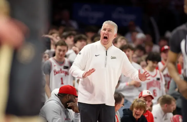 One of college basketballs best coaches Matt Painter of Purdue.