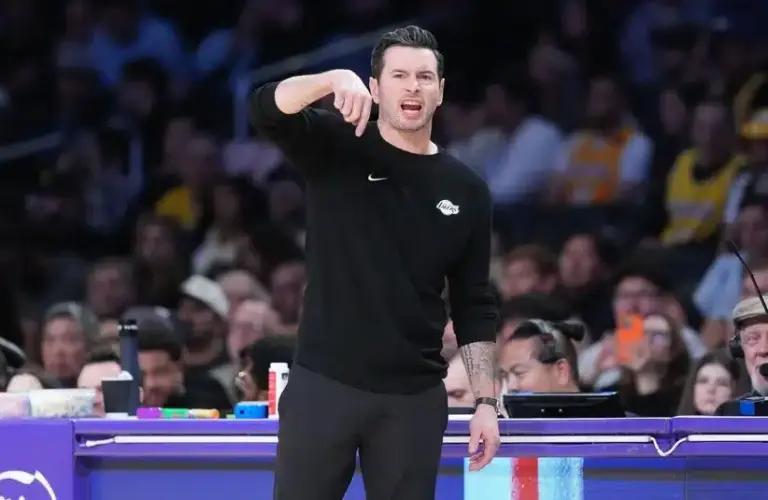 Redick giving the instructions