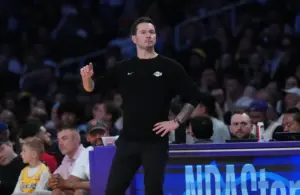 Redick giving the instructions