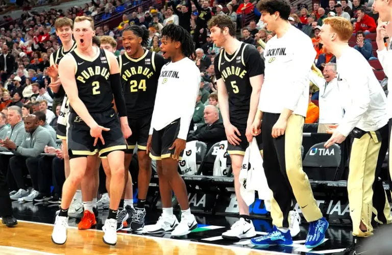 Purdue during the TIAA Big Ten Tournament Quarterfinals.