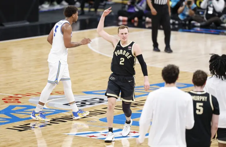 Purdue during the TIAA Big Ten Tournament semifinal.