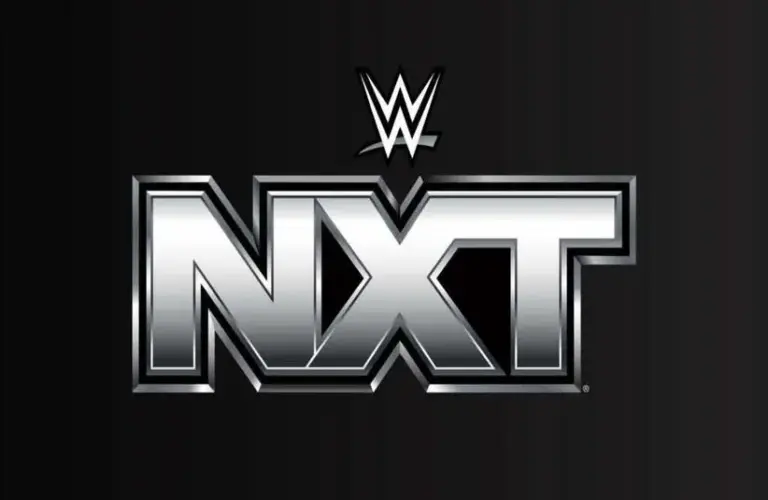 WWE NXT Logo Silver & White