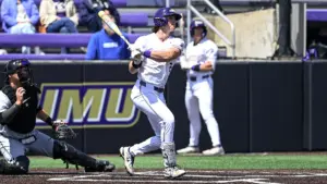 James Madison scored 10 runs and lost.