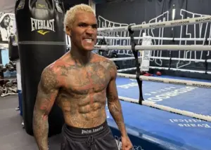 Conor Benn Preparing For A Match