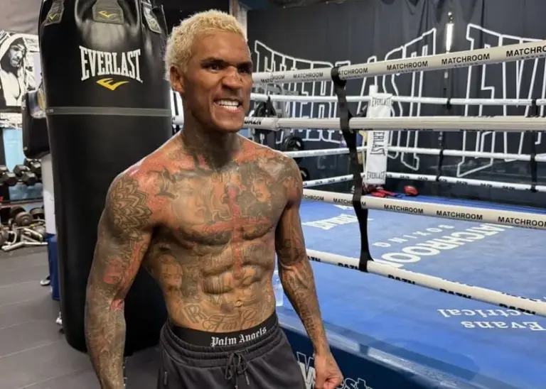 Conor Benn Preparing For A Match