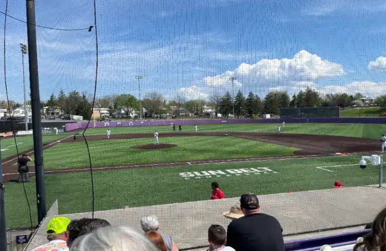 James Madison baseball field on April 4, 2026
