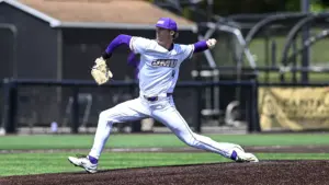 Tyler Lutz of James Madison Baseball.